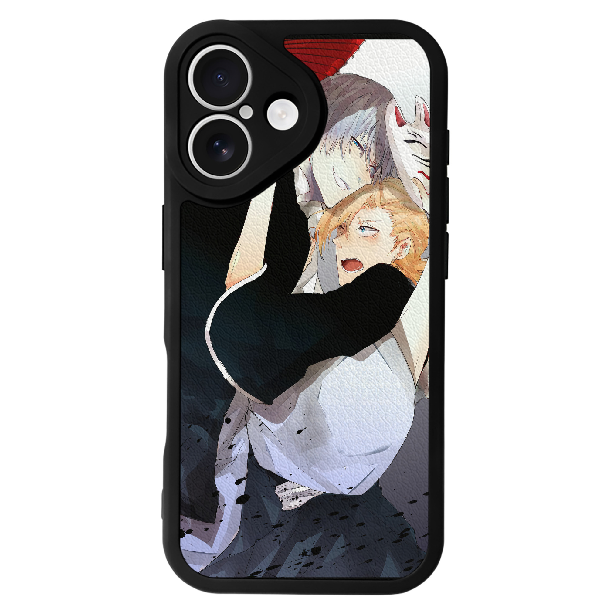 （画像用） ブリーチ BLEACH 【iPhone 16シリーズ対応】シリコンスマホケース（レザー調） 材質：シリコン
